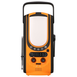 Extralink | Notfall-Kurbelradio | Dynamo, Powerbank, 6000mAh, mit SOS-Taschenlampe - Bild 2