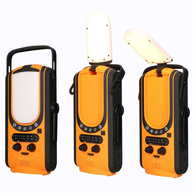 Extralink | Notfall-Kurbelradio | Dynamo, Powerbank, 6000mAh, mit SOS-Taschenlampe - Bild 8