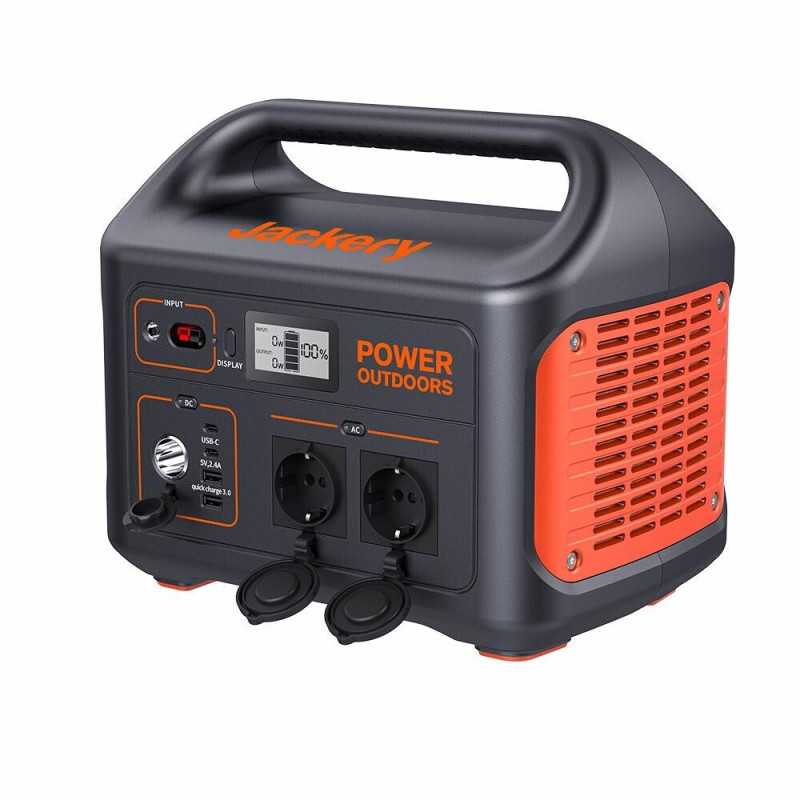 Электростанция Jackery Explorer 1000EU, 1002Wh, 2x 230V, 2x USB-C, 2x USB-A, 1x 12V