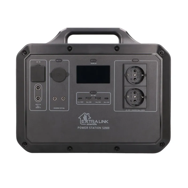 Extralink Power Ranger EPS-S2000F Power Station zamiennik dla Jackery, Bluetti, Ecoflow | Stacja zasilania | 2240 Wh, 2400W, LiF - Zdjęcie 2
