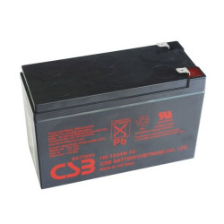 Гелевый аккумулятор CSB HR1234W F2, 12V 9Ah