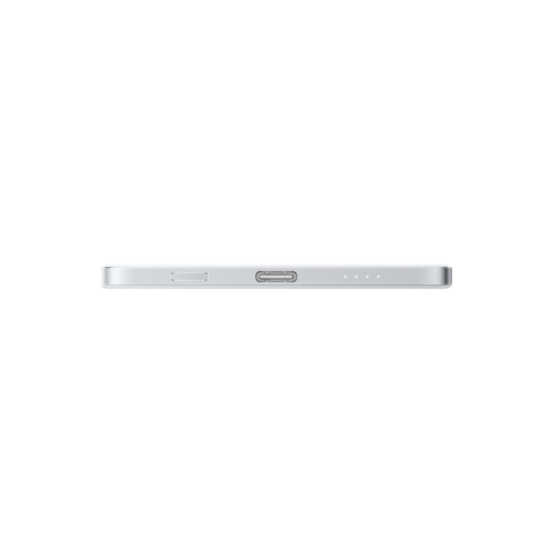 XIAOMI ULTRATHIN MAGNETIC POWER BANK 5000 15W GLACIER SILVER, BHR08Z2GL, 74495 - Obrázek 5