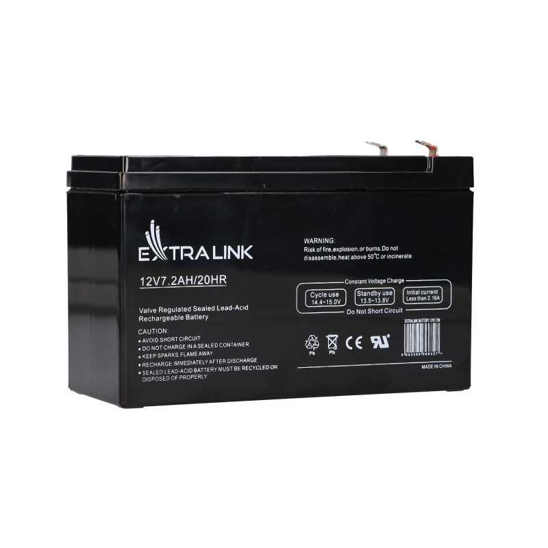 Extralink AGM 12V 7.2Ah 7Ah | Bateria | sin mantenimiento - Imagen 2