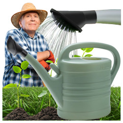 5L Black Forest Bah&ccedil;e Sulama Kovasısı, Oval Plastik Ağızlı