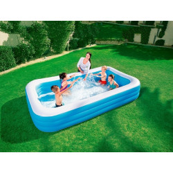 Piscina Inflável para Crianças Extralink Home, 305x180x56cm - Imagem 3