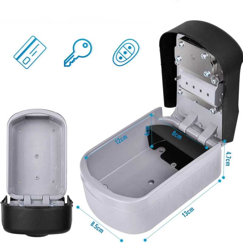 Сейф Extralink Home, Настенный Ящик для Ключей, S-410 - Изображение 5