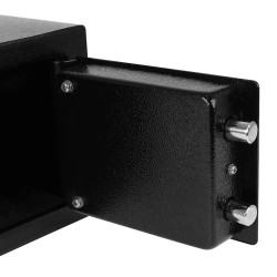 Extralink Home | Cassaforte domestica | cassetta di sicurezza per chiavi, cassaforte blindata, nero, S-404 - Immagine 3