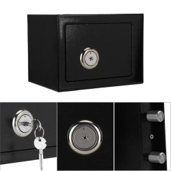 Extralink Home | Cassaforte domestica | cassetta di sicurezza per chiavi, cassaforte blindata, nero, S-404 - Immagine 4