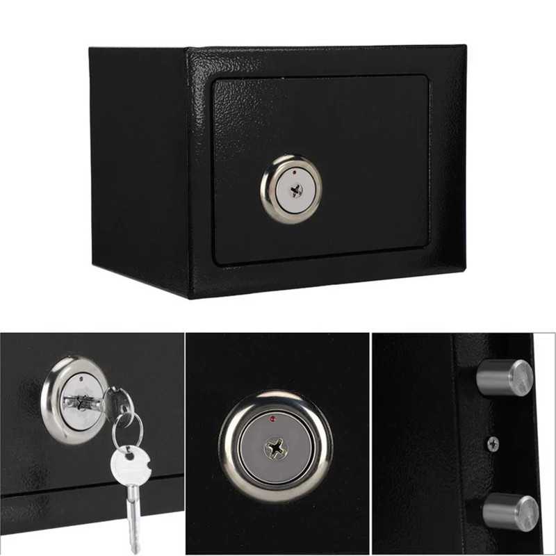 Extralink Home | Home safe | office, key box, safe deposit box, black, S-404 - Image 4