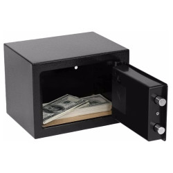 Extralink Home | Caja fuerte con cerradura electrónica | código digital, caja blindada, llaves, S-406 - Imagen 2