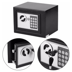 Extralink Home | Trezor s elektronickým zámkem | digitální šifra, pancéřová skříň, klíče, S-406 - Obrázek 4