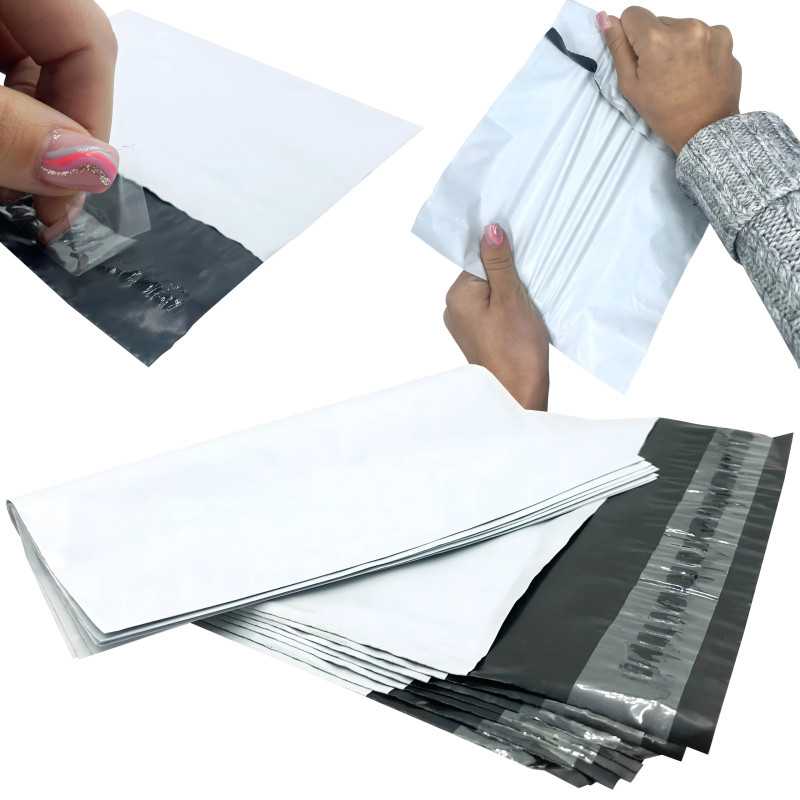 Sacos de Courier Extralink Brancos, Tamanho B4 260x350 mm, Pacote de 50 - Imagem 2