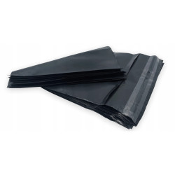 Extralink Black Courier Bags B5 190x250, Pack of 50 - Image 3