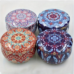 Set of 4 Soy Candles Extralink Home, Scented Decorative Candles for Gifts + Box - Image 2