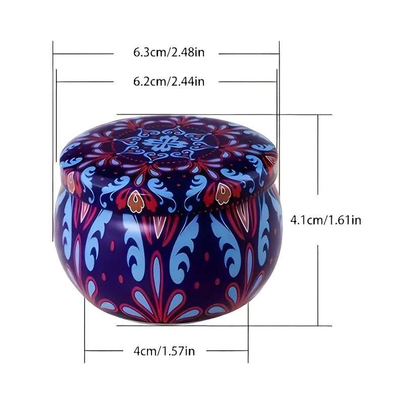 Juego de 4 Velas de Soja Extralink Home, Velas Decorativas Aromáticas para Regalos + Caja - Imagen 7