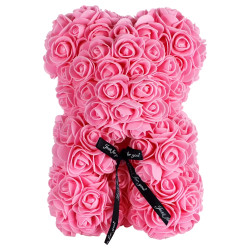 Urso de Rosa LED Extralink Home, Conjunto de Rosa 25cm Rosa - Imagem 3