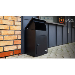 Экспресс-локер Extralink LockStar, 44x34x55см стальной ящик для посылок - Изображение 6