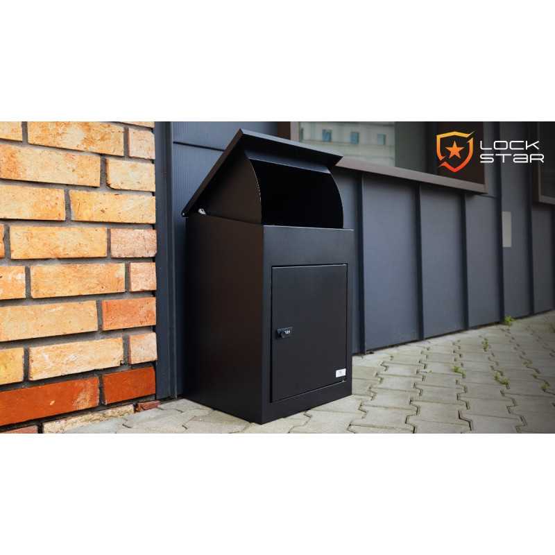 Caixa de Entrega Extralink LockStar, 44x34x55cm Cofre de Aço - Imagem 6