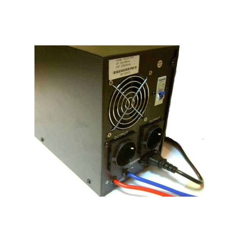 Инвертор Orvaldi INV24-1kW (UPS), 1кВт 24VDC - Изображение 3