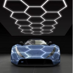 Extralink Hexagon Panel | Lâmpada LED RGB | 236X420 - Imagem 2