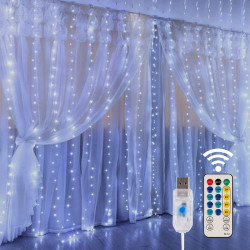 Extralink LED-Vorhang, 3x3 + Fernbedienung - Bild 2