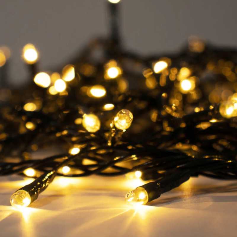 Luzes LED Extralink, 200L Branco Quente, 3 + 10 m Interior/Exterior - Imagem 2