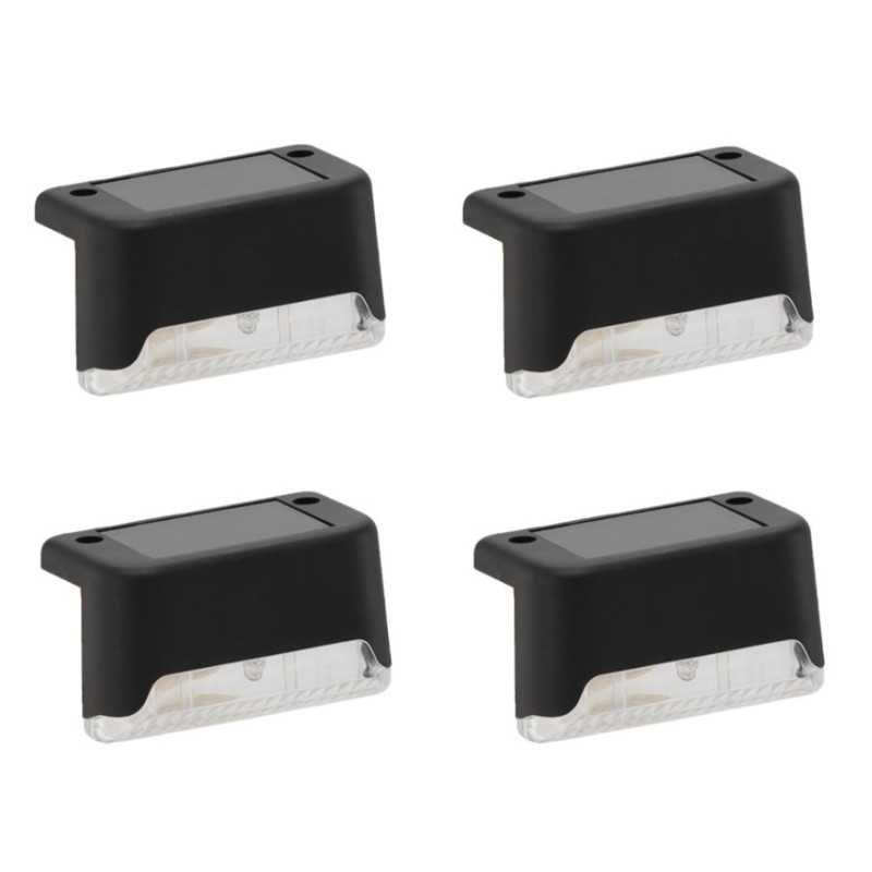 Conjunto de 4 Luzes Solares Extralink, 8 x 4,5 x 4,5 cm Linus LED Branco Quente - Imagem 2