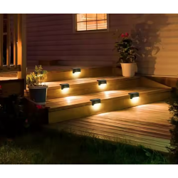 Conjunto de 4 Luzes Solares Extralink, 8 x 4,5 x 4,5 cm Linus LED Branco Quente - Imagem 3