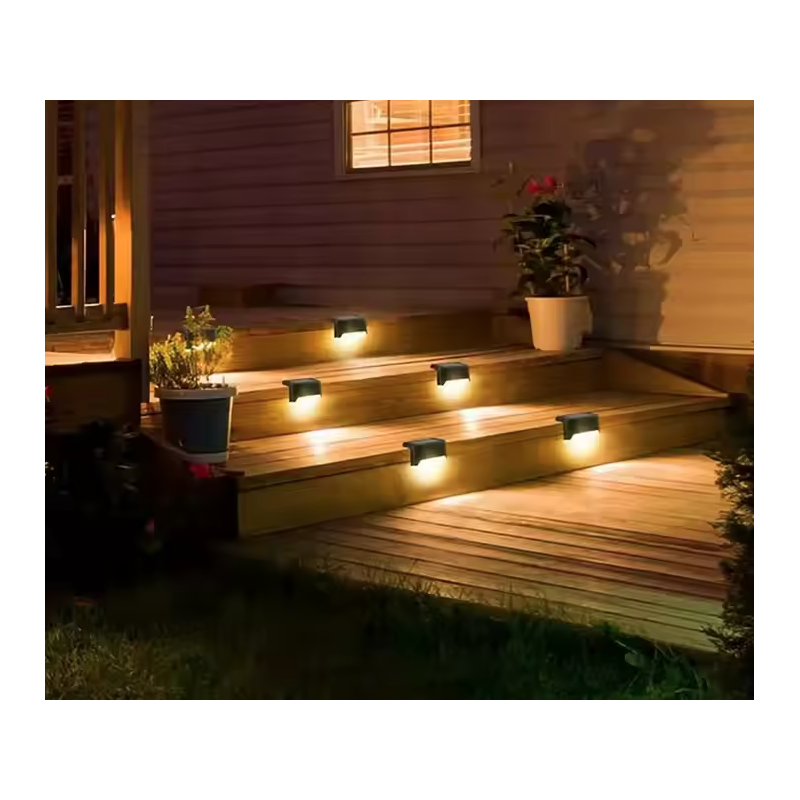 Sada 4 solárních lamp Extralink, 8 x 4,5 x 4,5 cm Linus teplá bílá LED - Obrázek 3