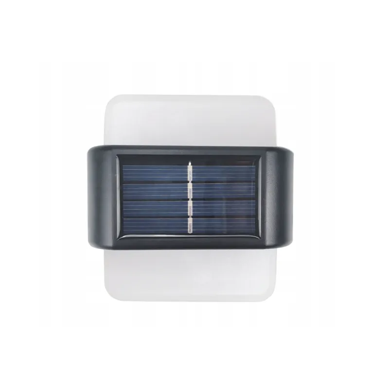 Extralink | Komplet 2 lampek solarnych | kinkiet 9 x 9 x 2,3 cm Arras LED ciepły biały