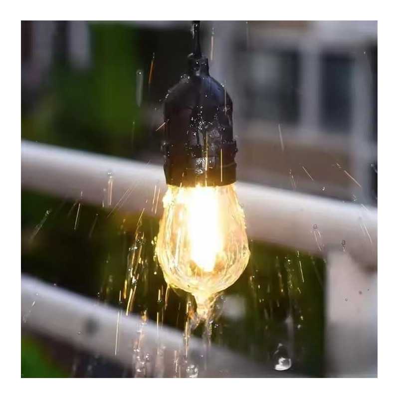 Extralink Garten-Girlande, 15m Lichterkette mit 15 Glühbirnen - Bild 6
