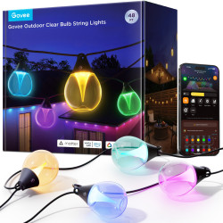 Govee H7025 RGBICW Outdoor String Lights | Oświetlenie...
