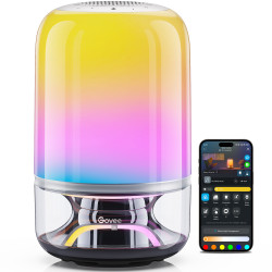 Govee H6020 Table Lamp 2 Pro Sound by JBL | Lámpara de mesa | RGBICWW, 600lm, Wi-Fi, Bluetooth, 5200mAh - Imagen 2