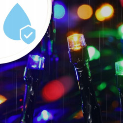 EXTRALINK LAMPKI CHOINKOWE ŚWIĄTECZNE 100LED OZDOBNE MULTIKOLOR NA BATERIE 10,5M - Imagem 6
