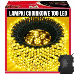 Extralink | Lampki choinkowe | świąteczne, 10,5m, 100...