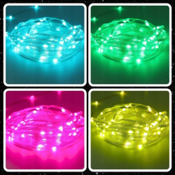 EXTRALINK LAMPKI CHOINKOWE PASEK 200 LED MULTIKOLOR ŚWIĄTECZNE SMART WIFI PILOT 20M - Obrázek 3