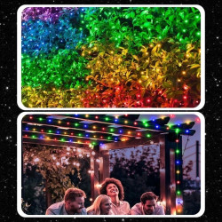 EXTRALINK LAMPKI CHOINKOWE PASEK 200 LED MULTIKOLOR ŚWIĄTECZNE SMART WIFI PILOT 20M - Obrázek 4