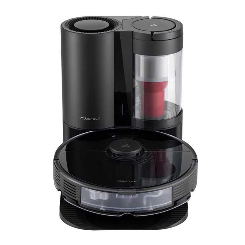 Roborock S7 MaxV Plus Schwarz | Intelligenter Staubsauger | Roboter-Staubsauger - Bild 2