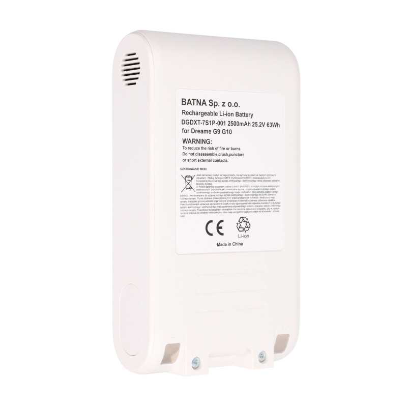 Extralink | Bateria, akumulator do odkurzacza | zamiennik dla Dreame G9 G10 25.2V 2500mAh - Zdjęcie 5