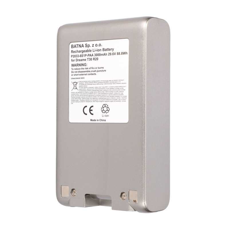 DREAME T30 R20 Batarya 21.6V 3000mAh - Görsel 4