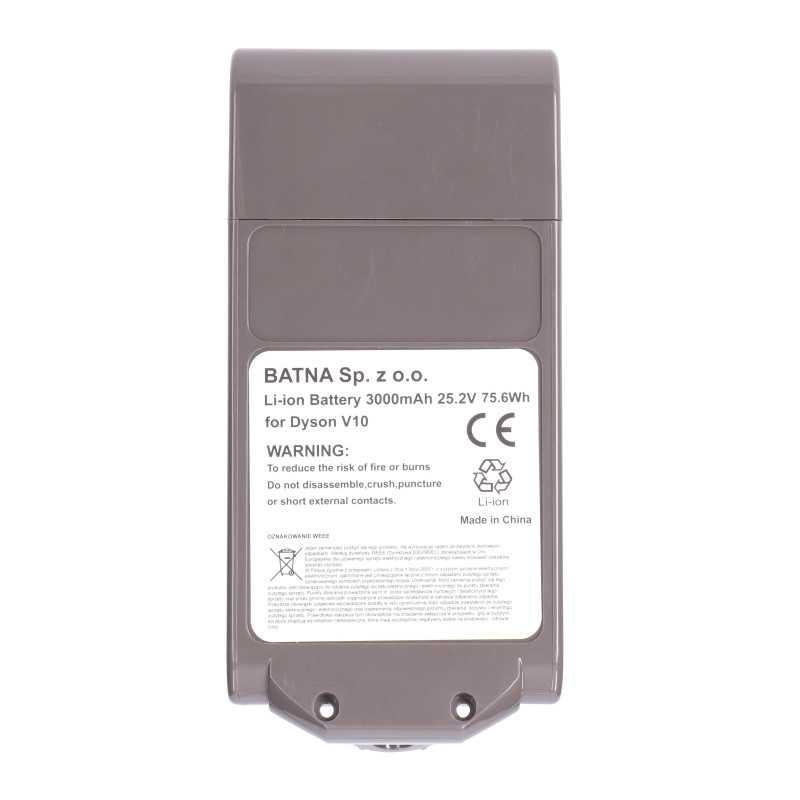 BATERIA DYSON, V10 25.2V 3000mAh - Imagem 2
