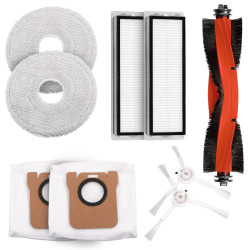 Conjunto de Acess&oacute;rios para Aspiradores: Escovas, Rolos,...