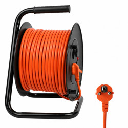 EXTRALINK POWERLINK PRZEDŁUŻACZ NA BĘBNIE 30M Z UZIEMIENIEM 4 GNIAZDKAMI - Obrázek 3