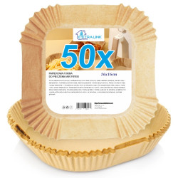 Бумажные вклады для фритюрницы 16 x 16 см, 50 шт