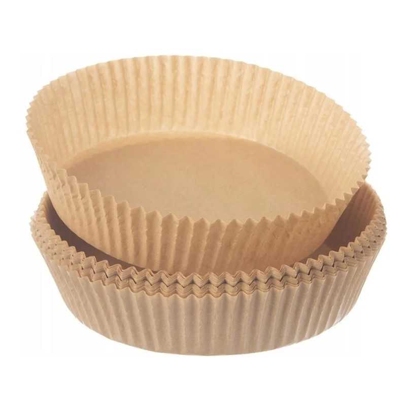 Extralink Home | Paper fryer inserts | round, 16cm, 100 pieces - Image 3
