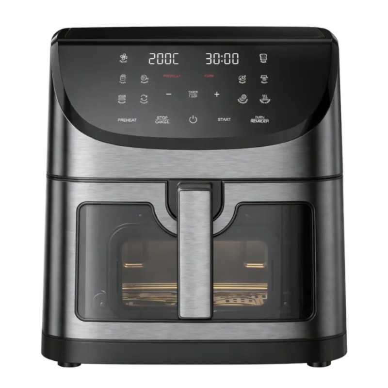 EXTRALINK AIR FRYER FRYTKOWNICA BEZTŁUSZCZOWA 8L 1800W 200 STOPNI - Imagem 2