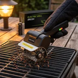 POWERLINK ELEKTRYCZNA SZCZOTKA DO CZYSZCZENIA GRILLA CLEANGRILL 360 USB-C - Imagen 3