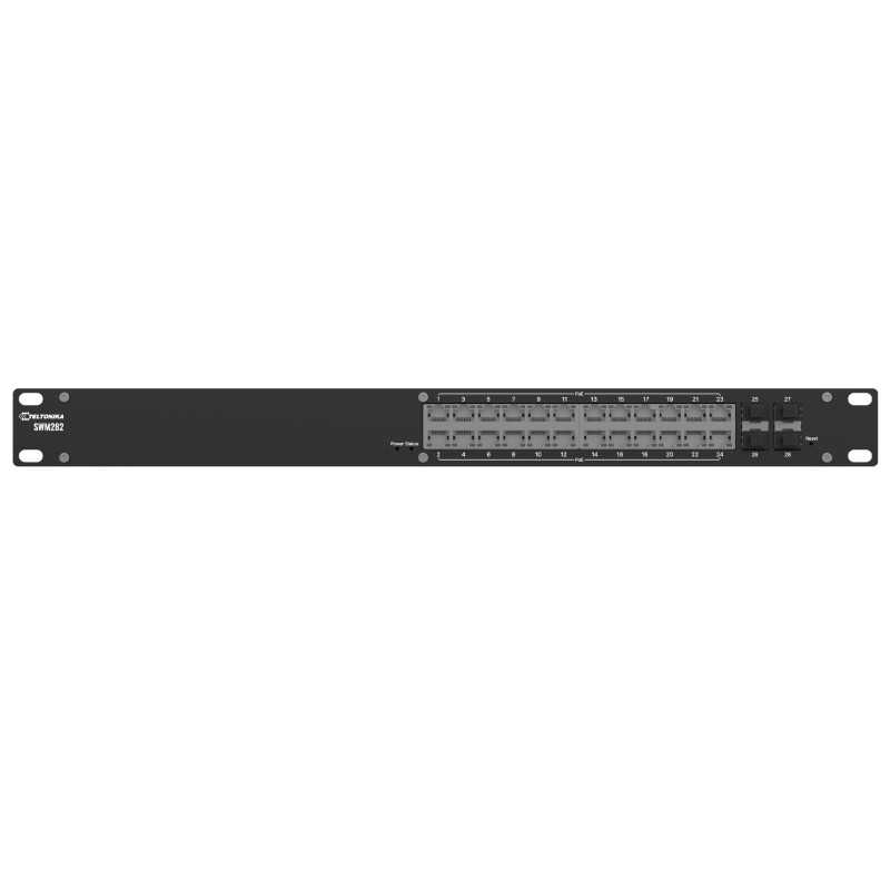 TELTONIKA SWM280 POE+, L2+ MANAGED SWITCH, 300W - Imagem 5