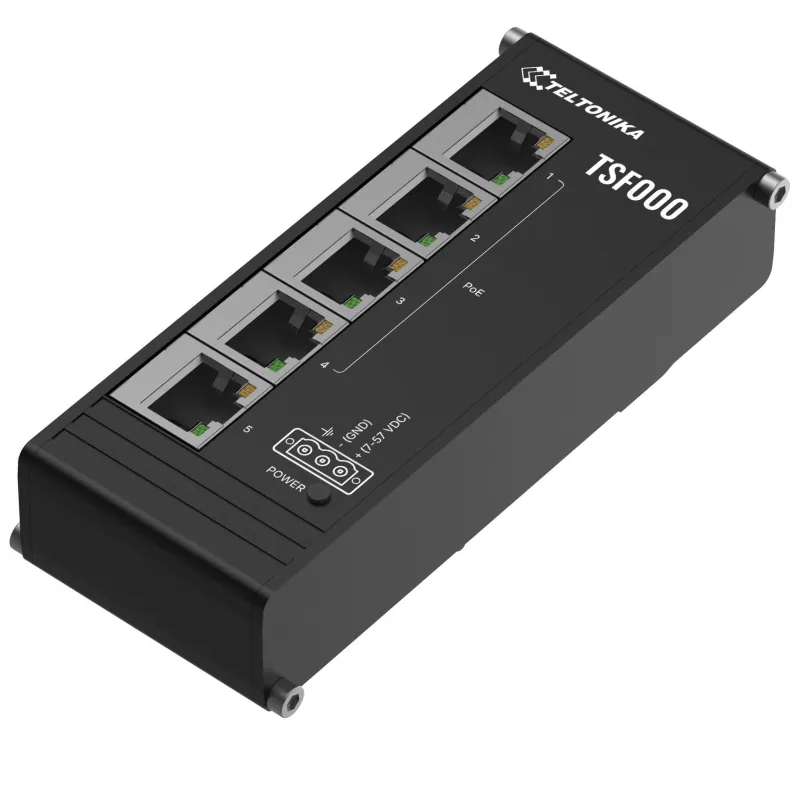 TELTONIKA TSF000 LOW PROFILE POE+ SWITCH - Imagem 3