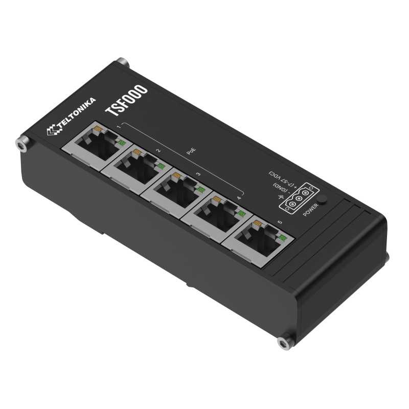 TELTONIKA TSF000 LOW PROFILE POE+ SWITCH - Imagem 4